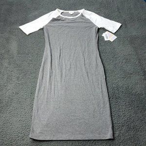 NEW LulaRoe Julia Dress Womens Size XS Extra Small Multicolor